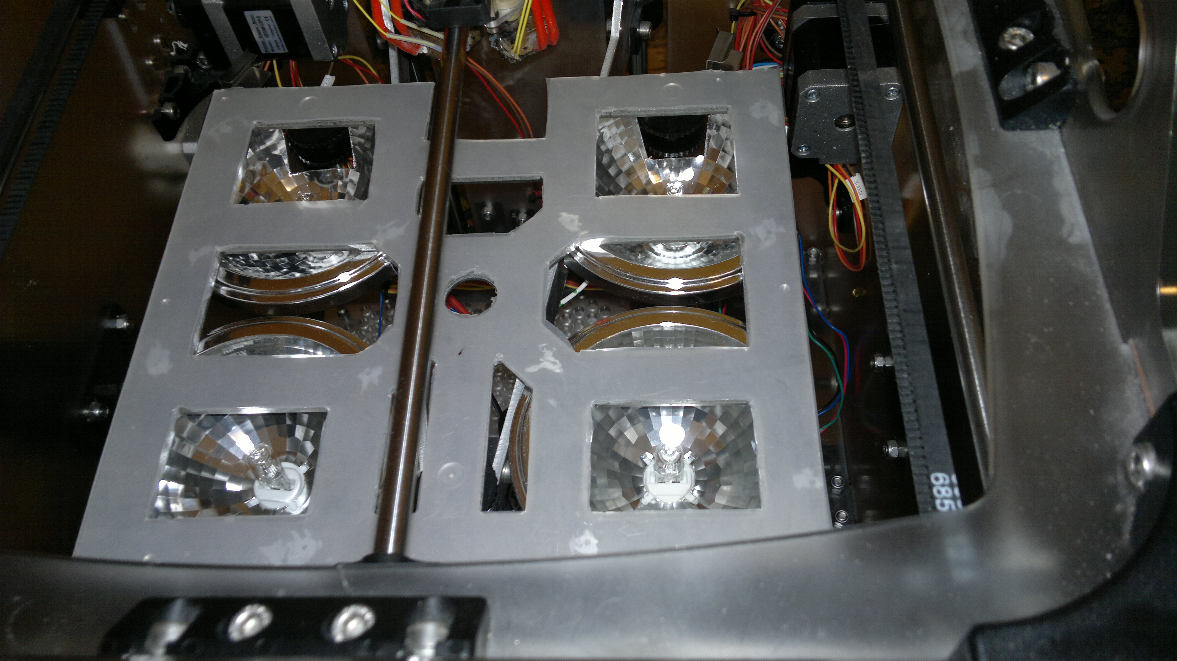 Base plate with silicon foil